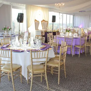 Reception tent