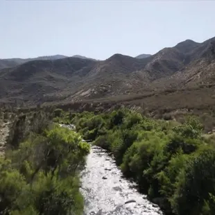 a river running through a valley