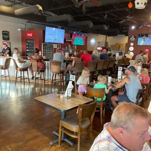 Bar area