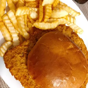 Indiana Tenderloin with Fries