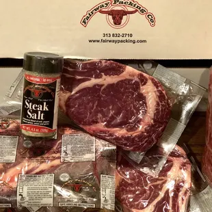 Bone-in Ribeye, Chophouse Blend, Filet