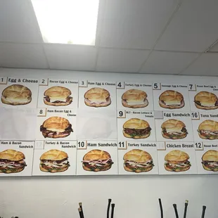 ramen and noodles, menu
