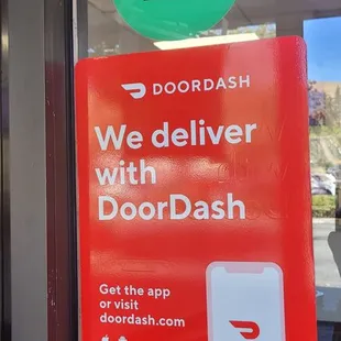 doordash and Uber eats delivery