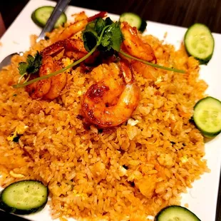 Shrimp fried rice