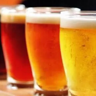Awesome Flights! With 10 beers on tap it&apos;s a great way to try different beers!!