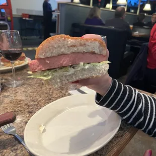 Bologna sandwich, delicious!!