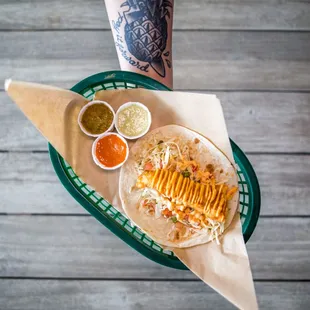 Great White Shark Taco