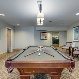 Billiard room