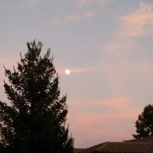 Sunset from a Fairwinds apartment.