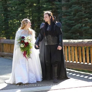 Our Middle Earth wedding!