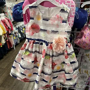 One of the Easter dresses I considered but did not select. $8.50