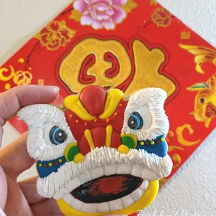 Lunar New Year Lion Head