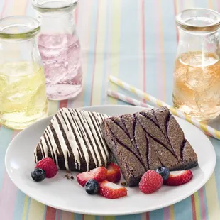 Summer months call for quick and simple desserts. Brownies are the answer.