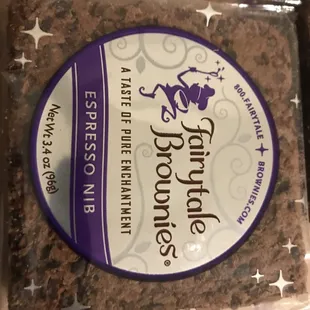 a bag of fairytale brownies