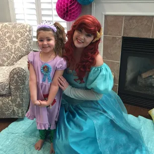 It was a wonderful birthday party with Ariel! January 2017