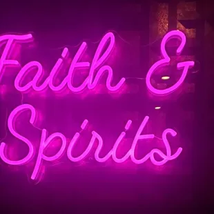 Faith &amp; Spirits!  Woohoo!