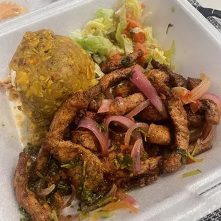 Mofongo with Fried Pork