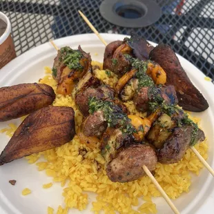 Pork and Pineapple Skewers