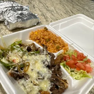 Fajita flameada special on Thursdays 9.99