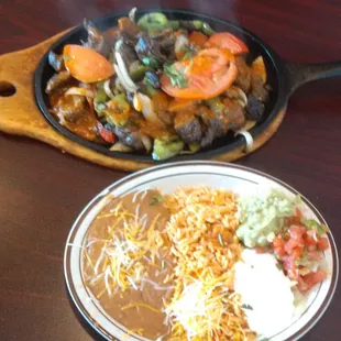 Steak Fajita (sizzling)