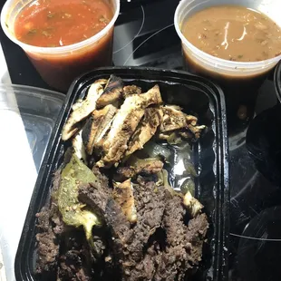 Meat we got in La Familia