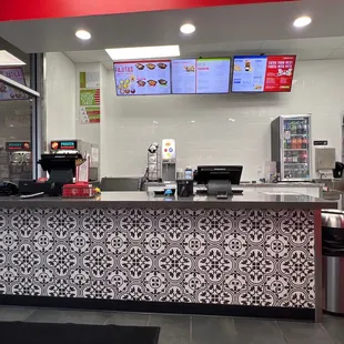 Primarily take-out only. There&apos;s 2 micro tables if you need to eat lunch there.