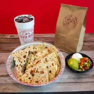 Our quesadillas are a favorite!
