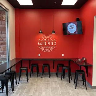 Half of the Dining Area