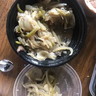 My onion fajitas