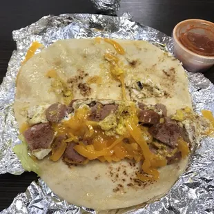 Sausage, Egg, and Cheese