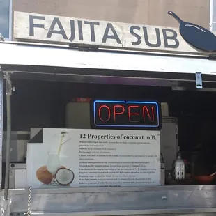 Fajita Sub Factory trailer