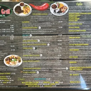 ramen and noodles, menu