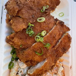 chicken wings and fried chicken, food