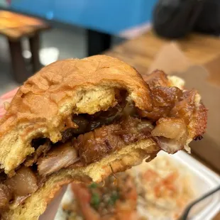 Pork Belly Grilled Cheese Sando