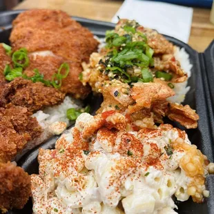 chicken wings and fried chicken, food