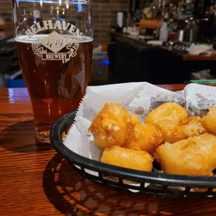 The cheese curds and Palladius.