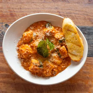 Ricotta Gnocchi Bolognese.