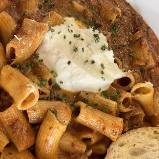 Burrata Rigatoni