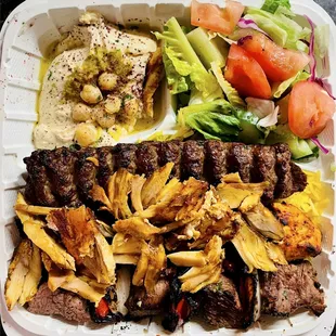 Combination Meat Plate