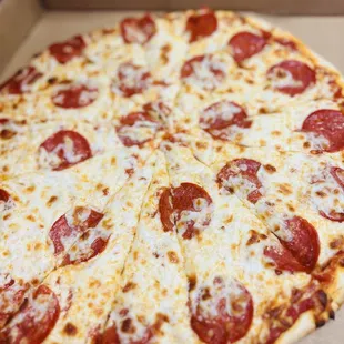 Pepperoni pizza