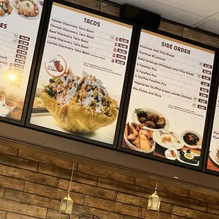 menus