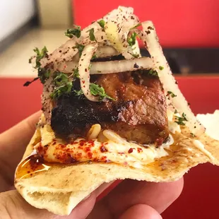 &quot;The Bite&quot; ~ everything pairs so well with one another at Arax, it&apos;s almost like it was intended for you to play with your food
