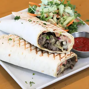 Sirloin Steak Shawerma Wrap