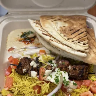 Chicken Kebab Plate