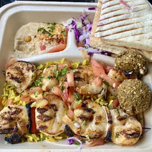 Steak Kabob Plate