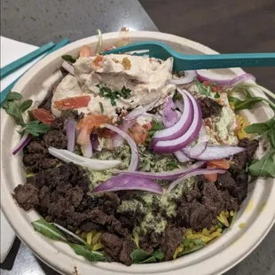 Beef Shawarma Bowl