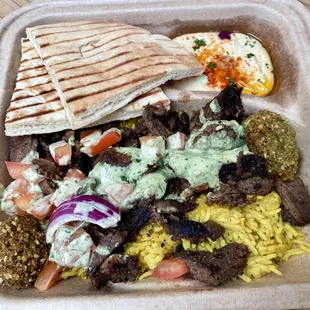 Beef Shawarma Plate