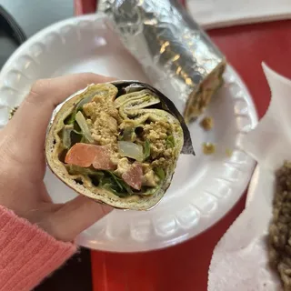 Salmon Pita Sandwich