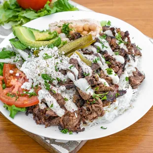 Beef Shawarma Plate