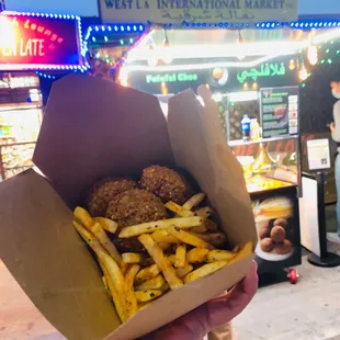 Falafel + fries